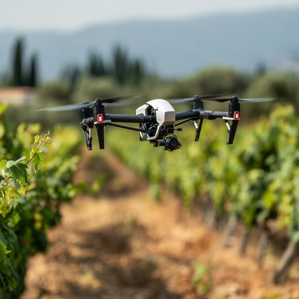 Drone et viticulture : comment l'aérien transforme l'agriculture de précision en PACA