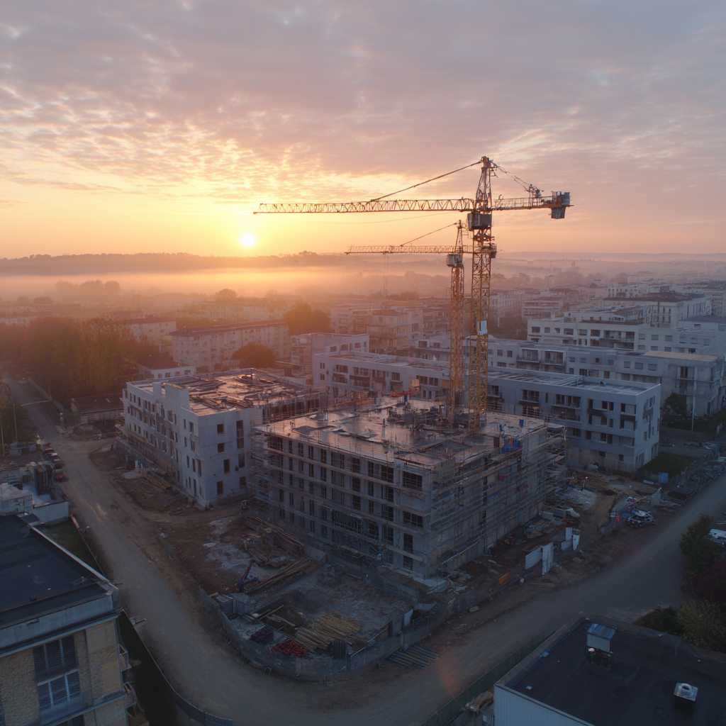 Time-lapse de chantier par drone : documenter et valoriser vos projets de construction